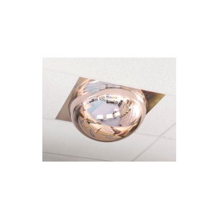 Vision Metalizers Full Dome Acrylic Drop-In Mirror, Indoor, 23" Dia. W/2'x2' Panel, 360 Degree Viewing Angle DC22***